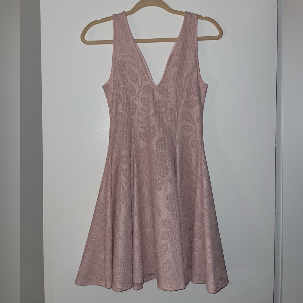Blush Floral Dress